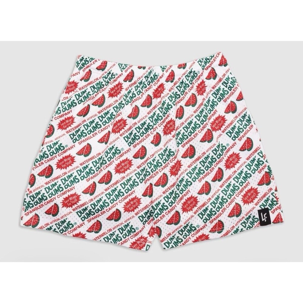 🔥🔥 Lost Files X Dum Dums Shorts Watermelon Size Medium M NEW DS NWT